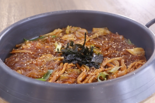 즉석잡채[순한/매운] (japchae[Mild / Spicy])